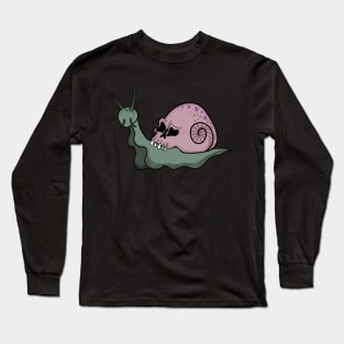 Skull snail Long Sleeve T-Shirt